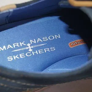 Mark Nason Skechers Men\'s Memory Foam Lux Footbed Shoes US Size 7.5 Navy Bartime Skechers | Shoes | Mark Nason Skechers Mens Memory Foam Lux  main image 3